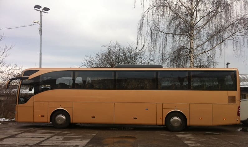 Saarland: Buses order in Homburg in Homburg and Germany